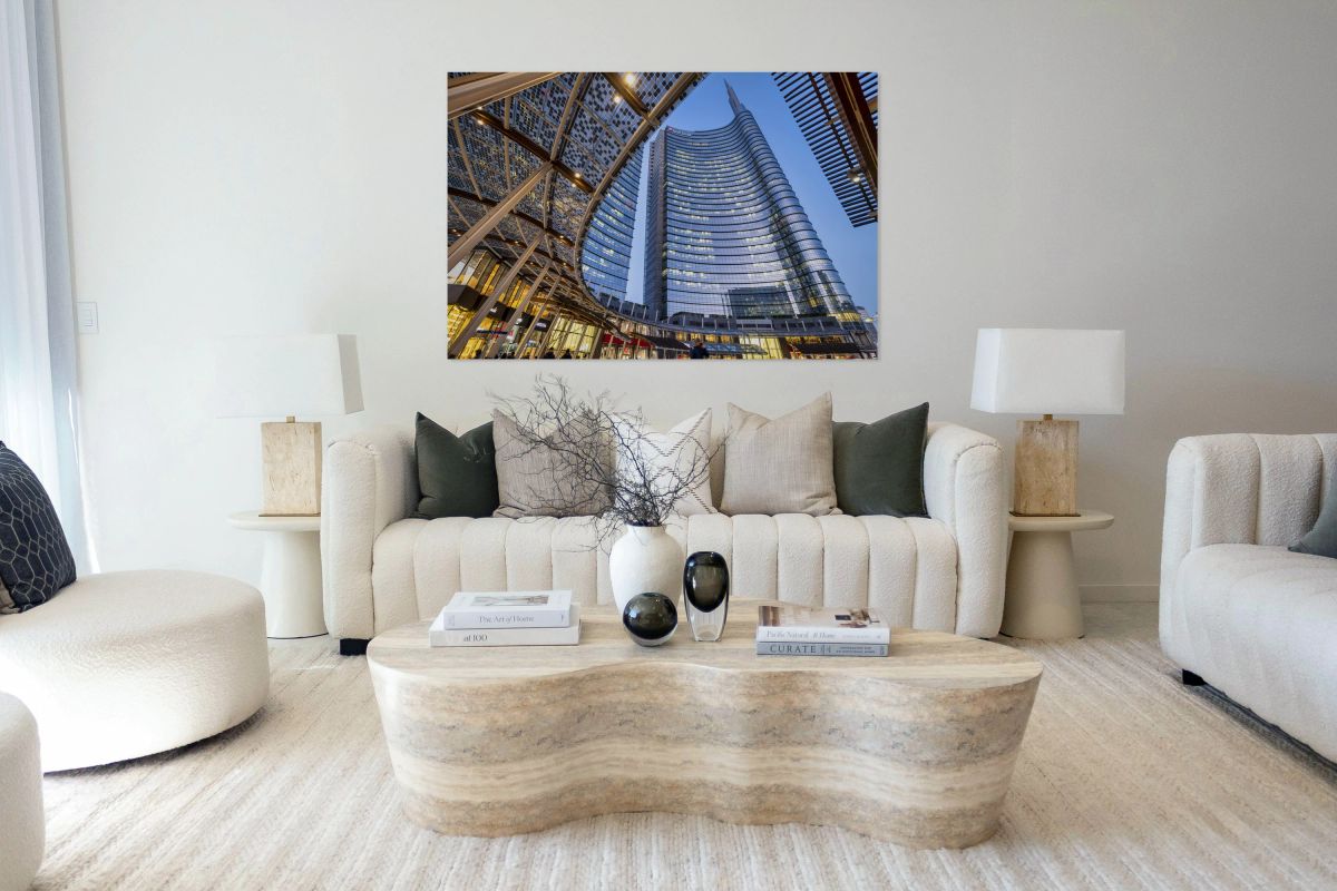 Milan Lombardy Italy. Porta Nuova District.