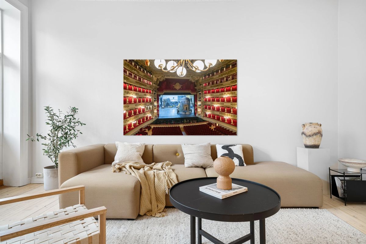 Milan Italy. Teatro alla Scala Opera House