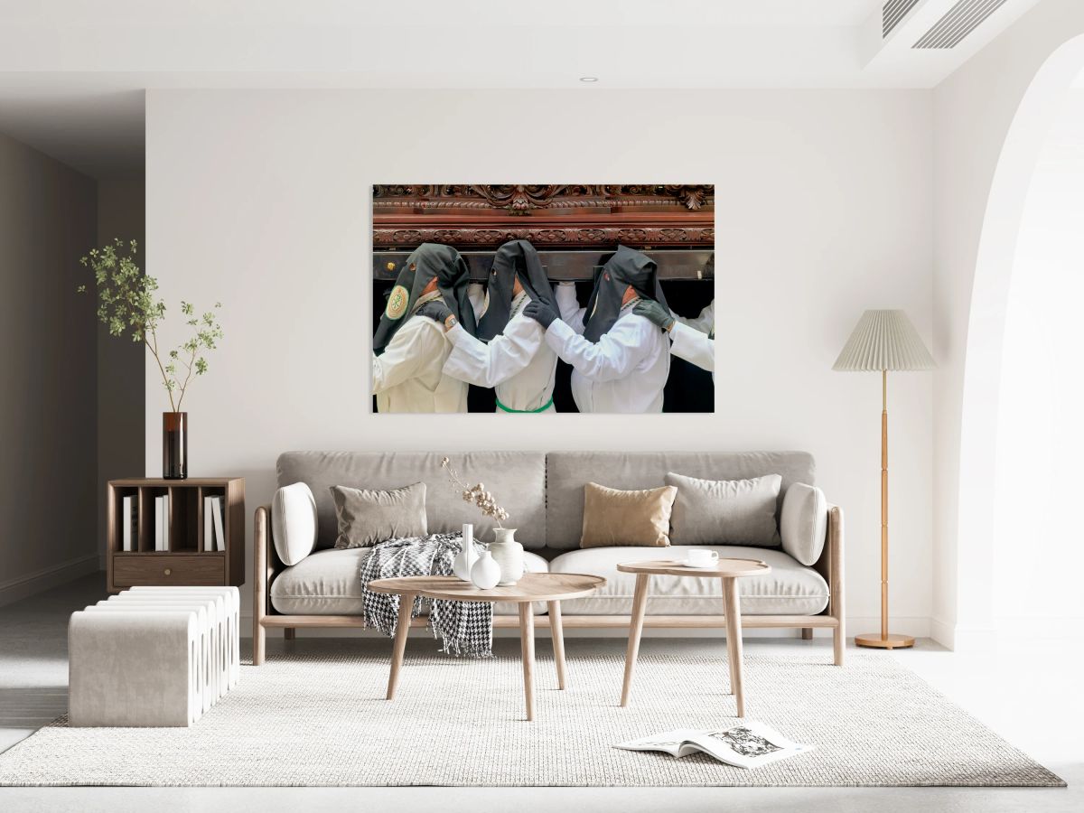 Zaragoza. Saragossa. Aragon. Spain.  Processions of the Easter Holy Week