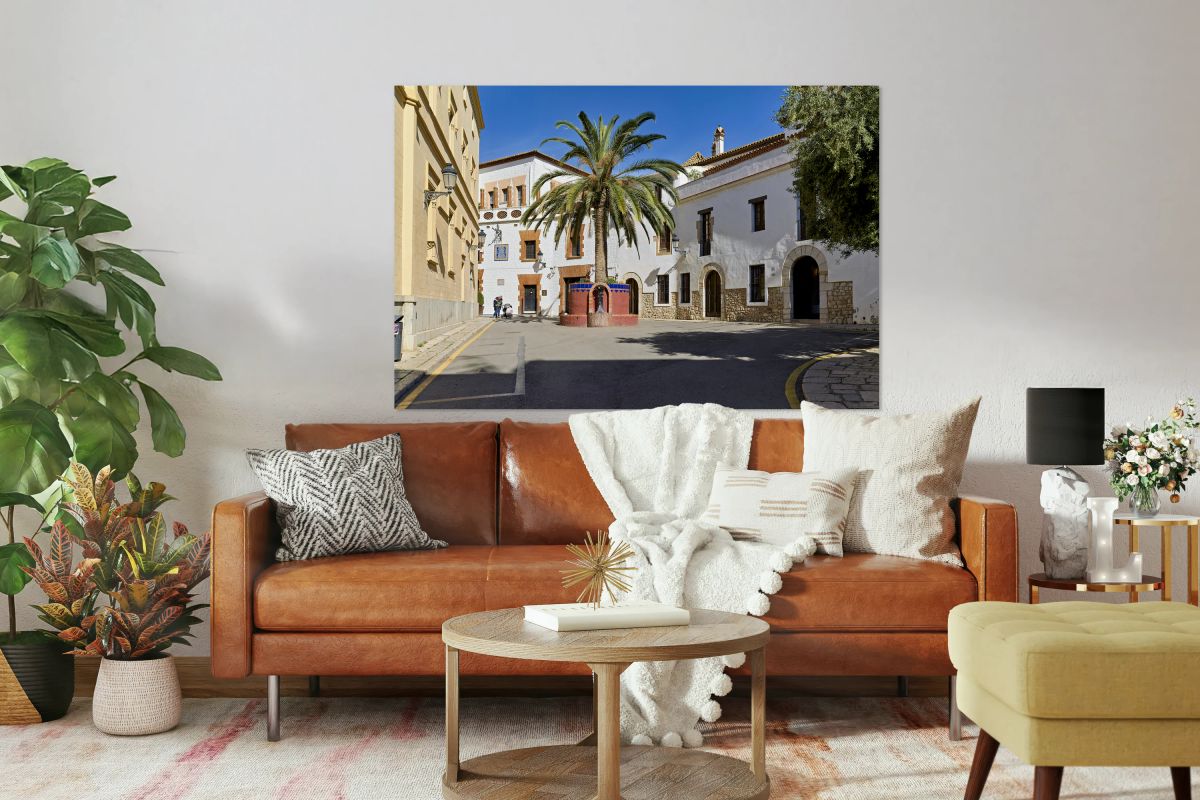 Sitges Catalunya Spain. Historical buildings