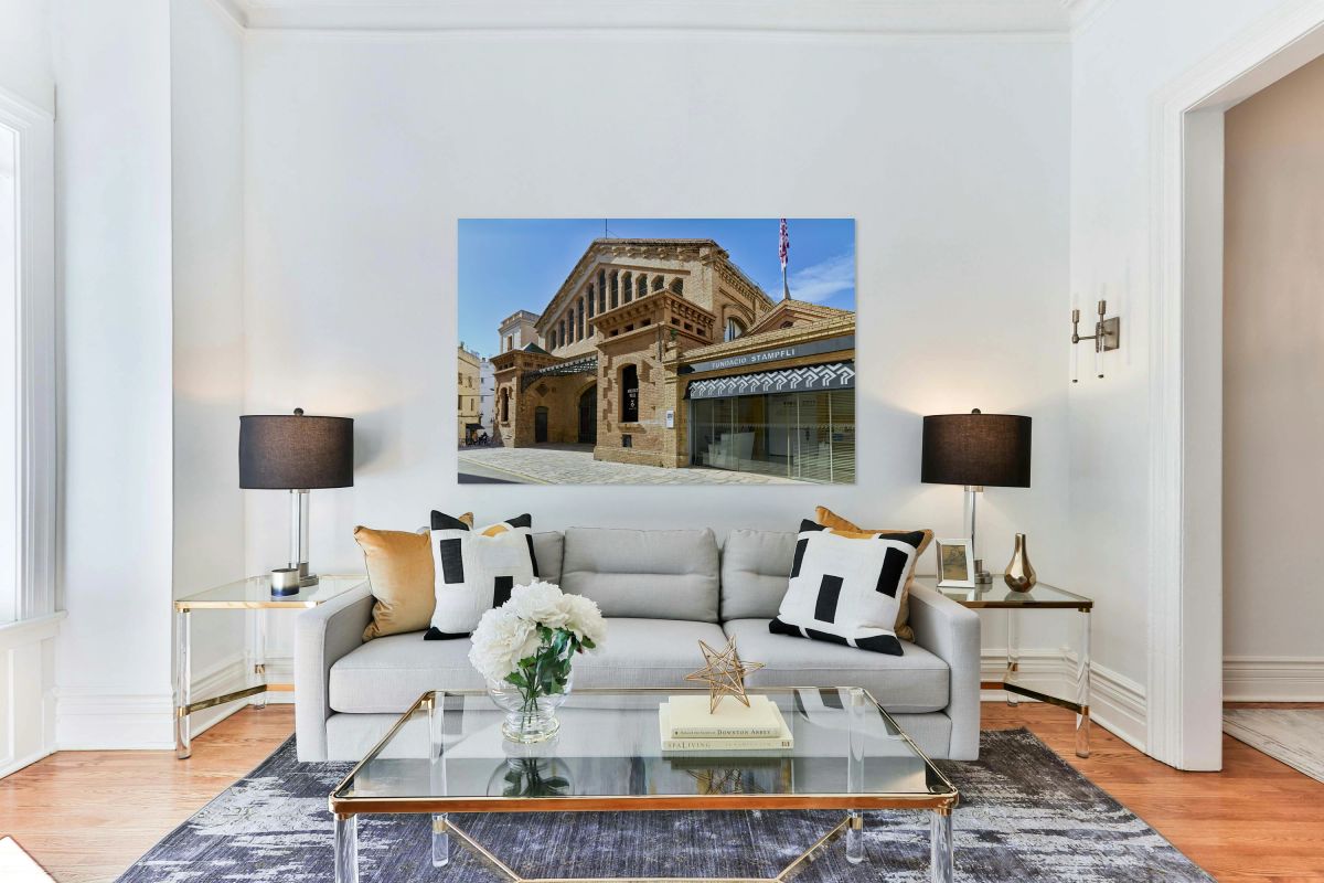 Sitges Catalunya Spain. Central Market