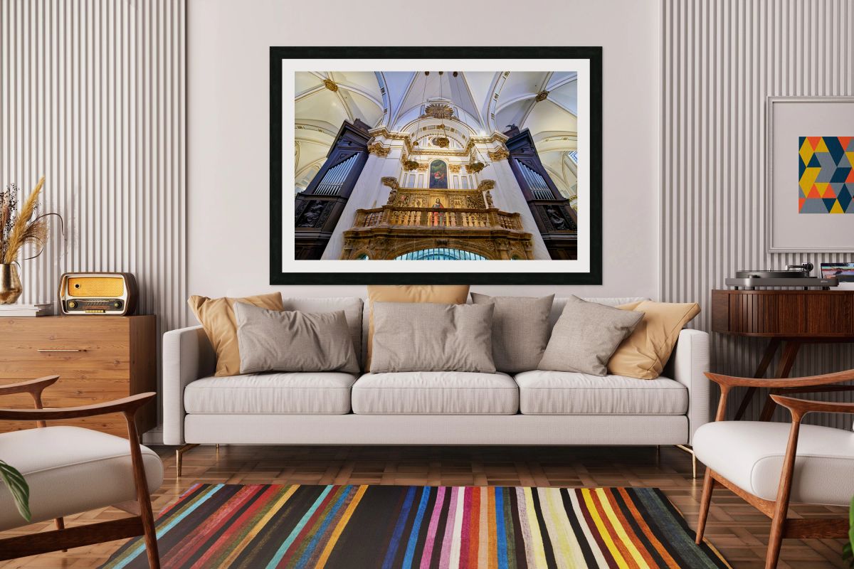 Visit to the cathedral of valencia in spain