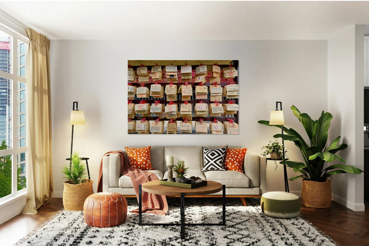 Wishes and invocations at Senso Ji Temple in Tokyo