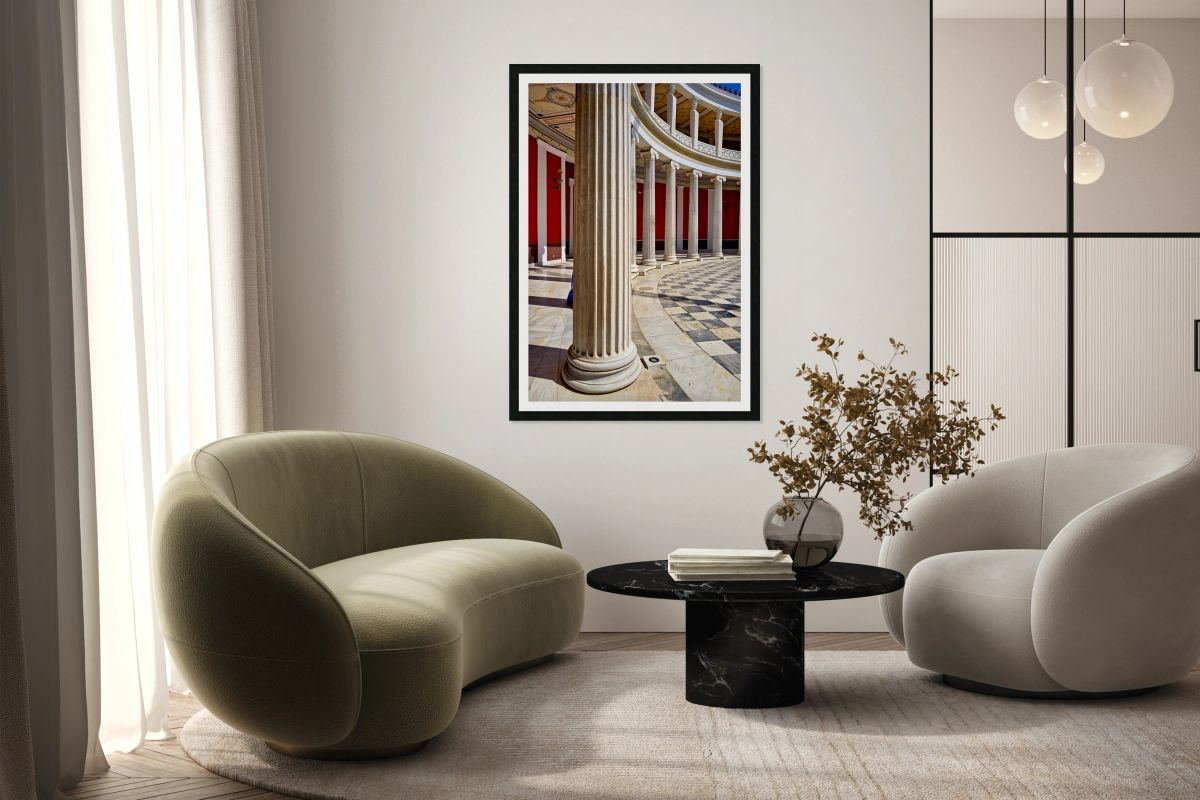 Visit to Zappeio Hall in Athens Greece during a conference event