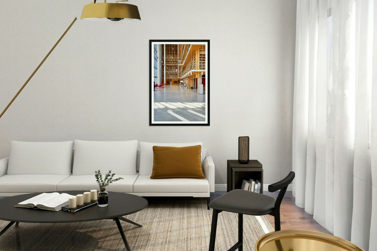 Visiting the national library at Stavros Niarchos Center