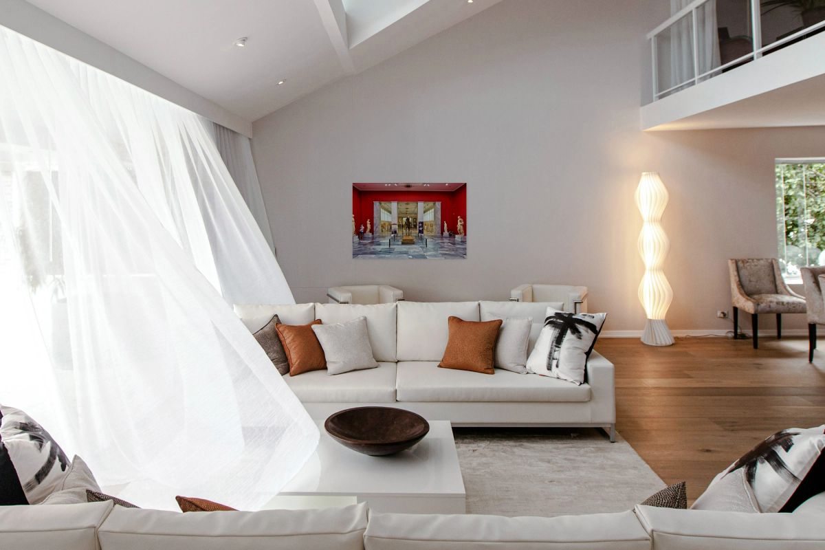 Visitors explore National Archaeological Museum in Athens Greece