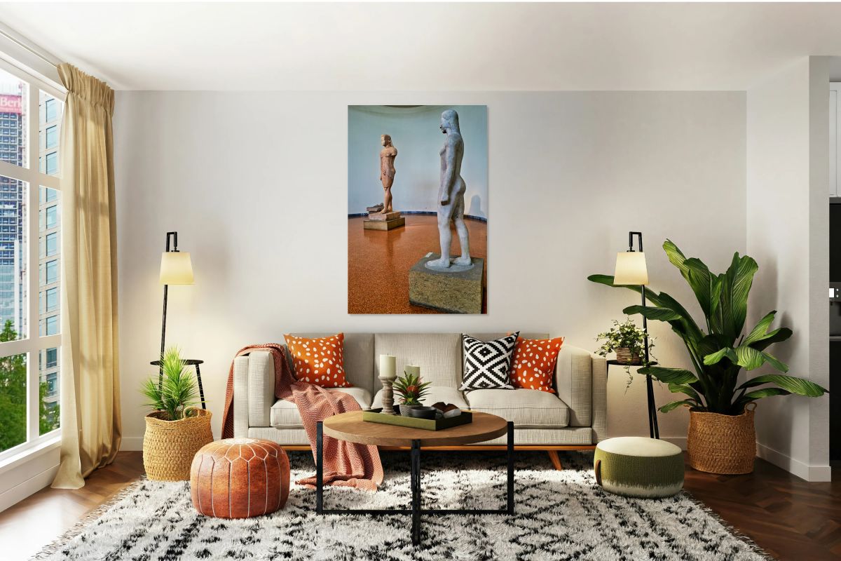 Ancient sculptures at Athens National Archaeological Museum