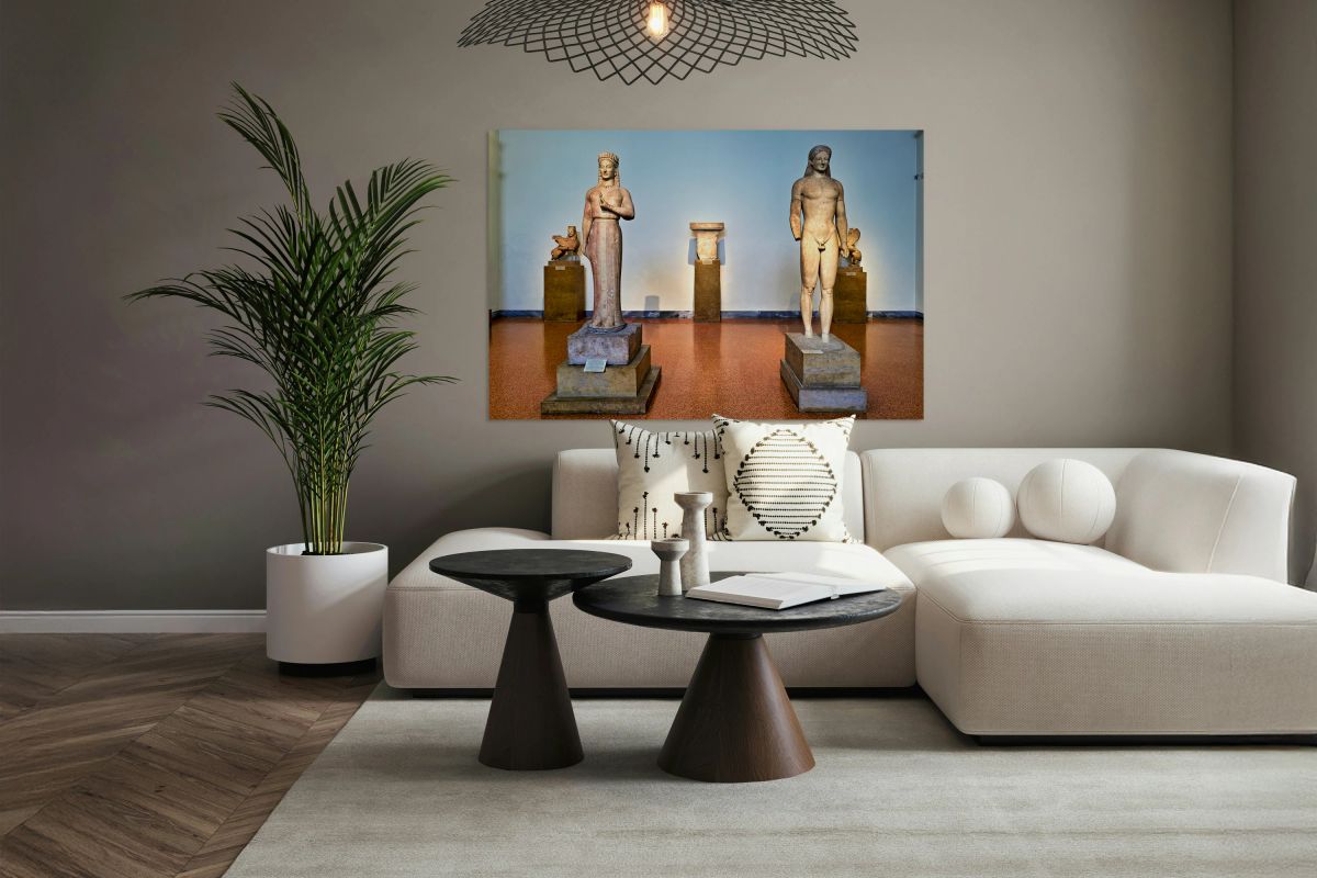 Sculptures at athens national archaeological museum