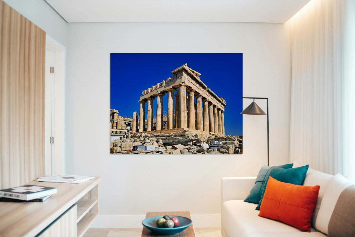 Visit Parthenon at Acropolis in Athens Greece during the day