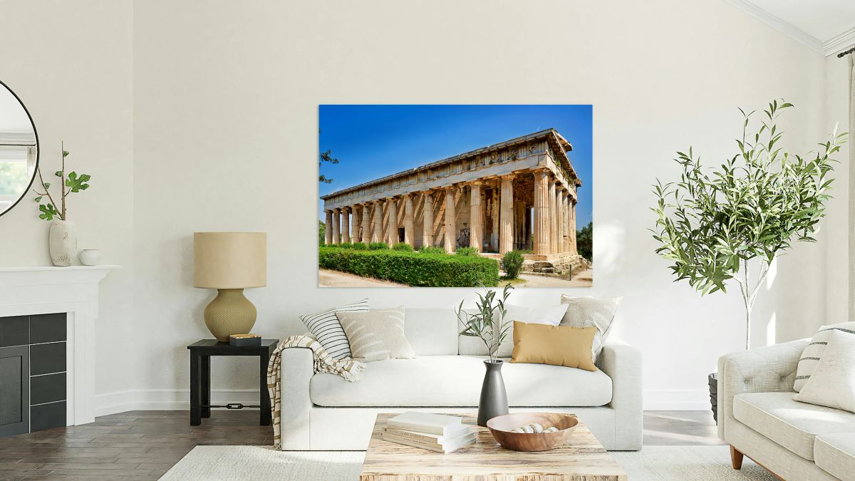 Visit to the temple of hephaestus in ancient agora of athens