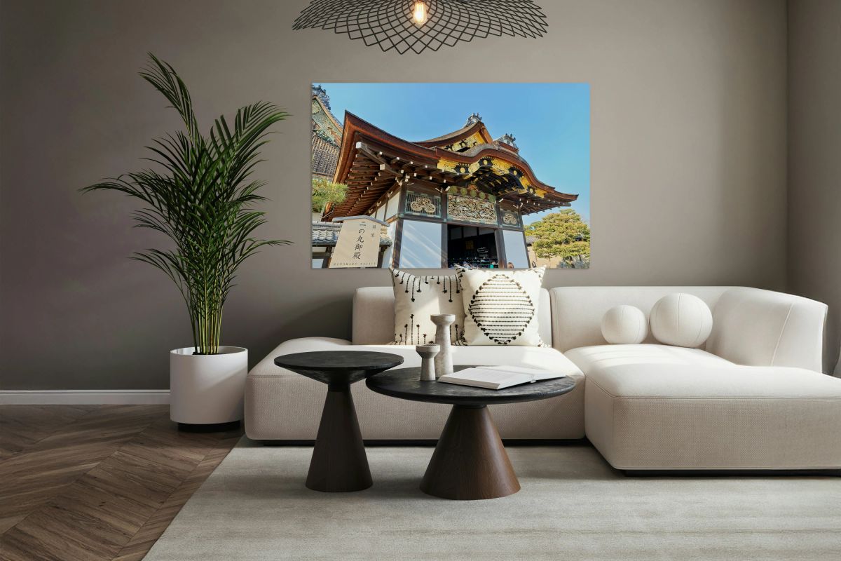 Visit to Nijo Castle in Kyoto with the main gate to Ninomaru Pal