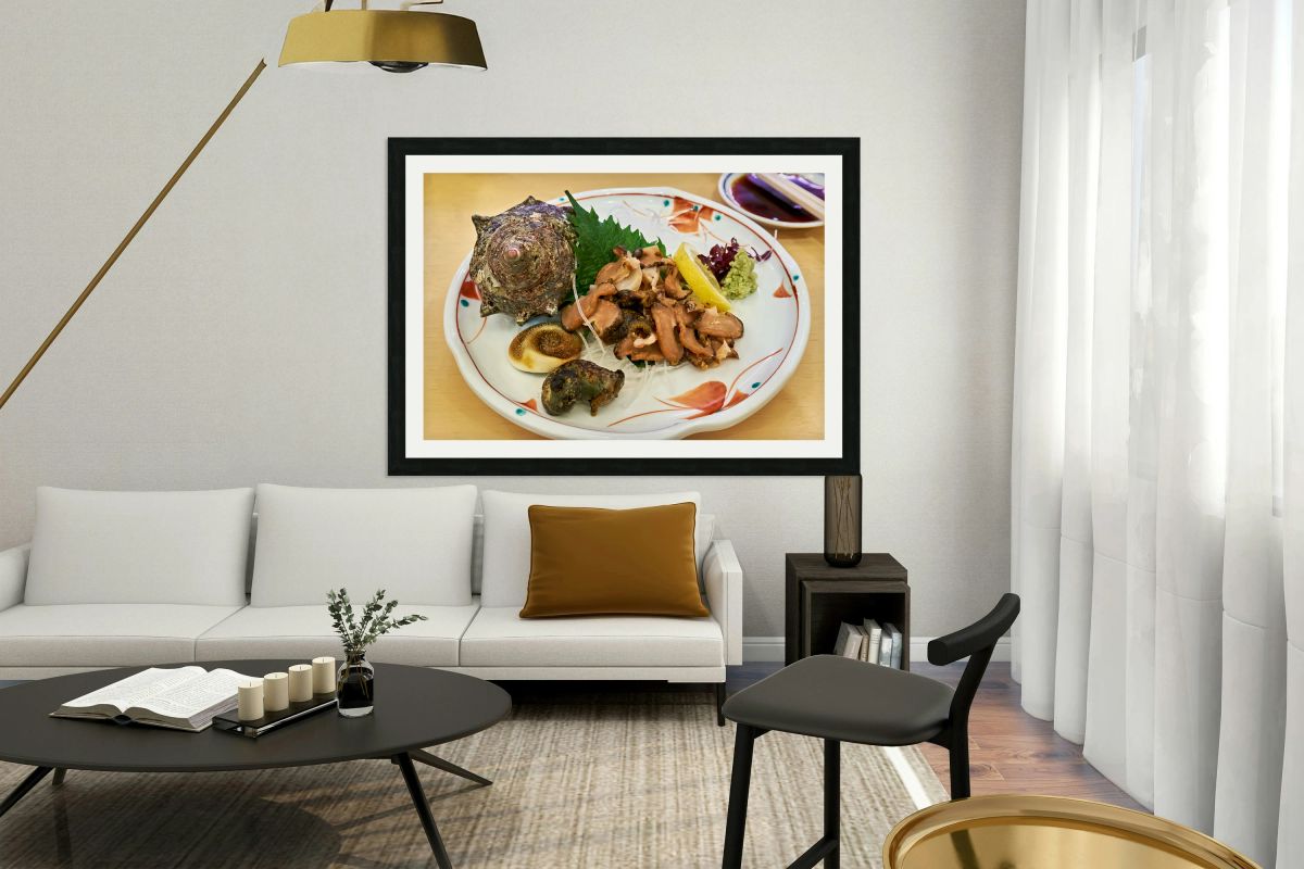 Traditional Japanese cuisine served in Osaka with fresh seafood