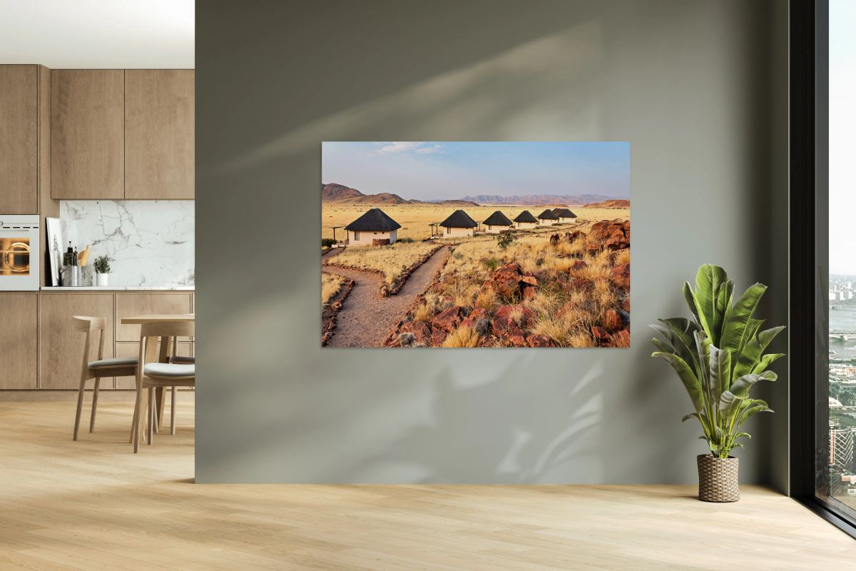 Lodging area in Namib Naukluft National Park in Namibia