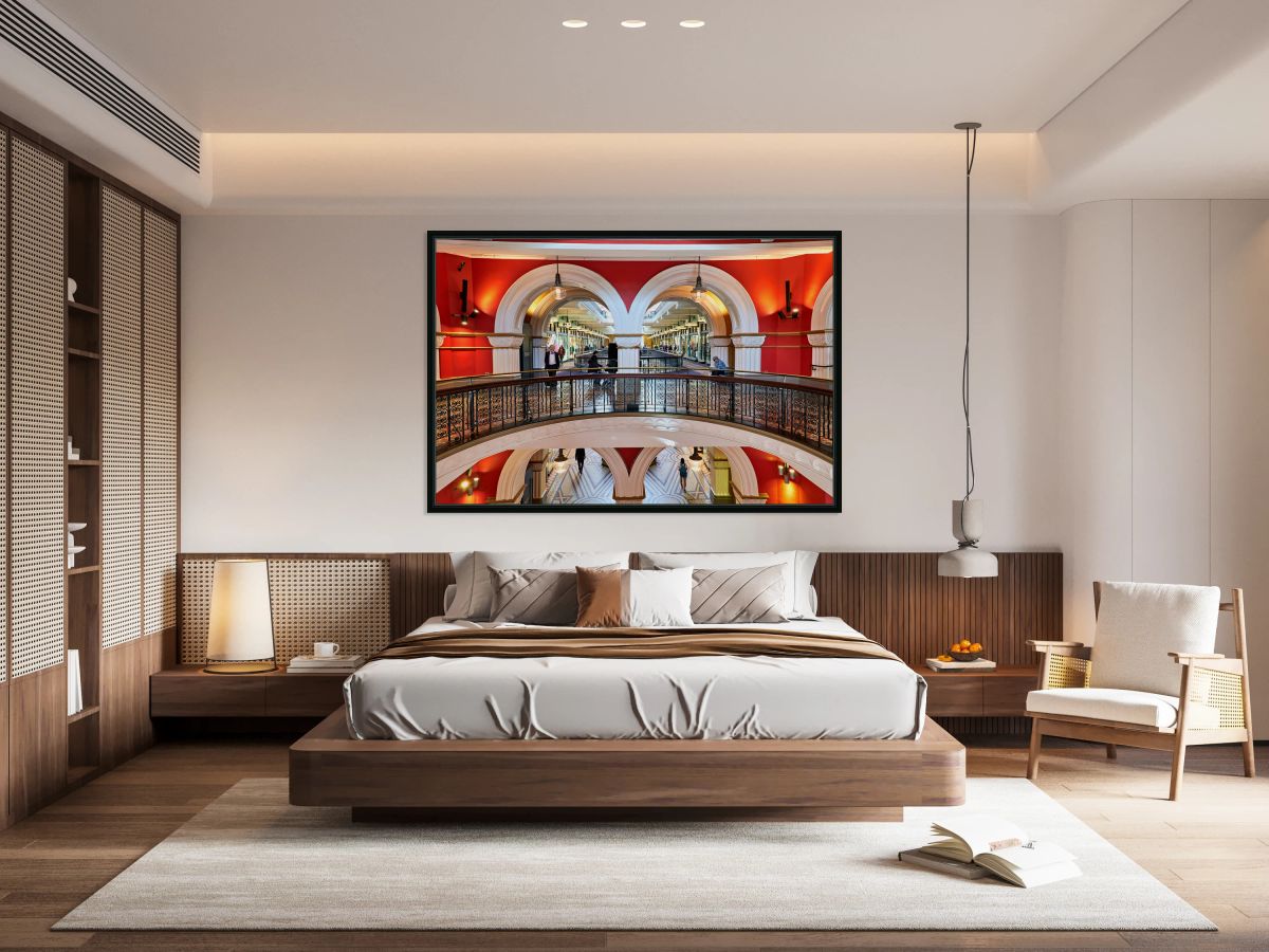 Ornate interior of Queen Victoria Building in Sydney welcomes vi