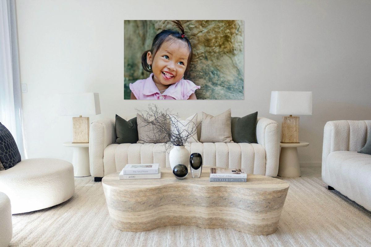 Joyful young girl with a playful smile and tongue out.