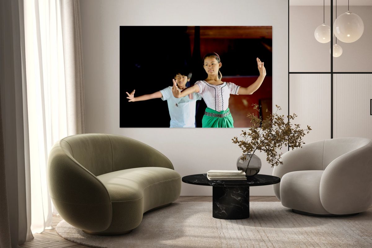 Youth performing traditional dance.