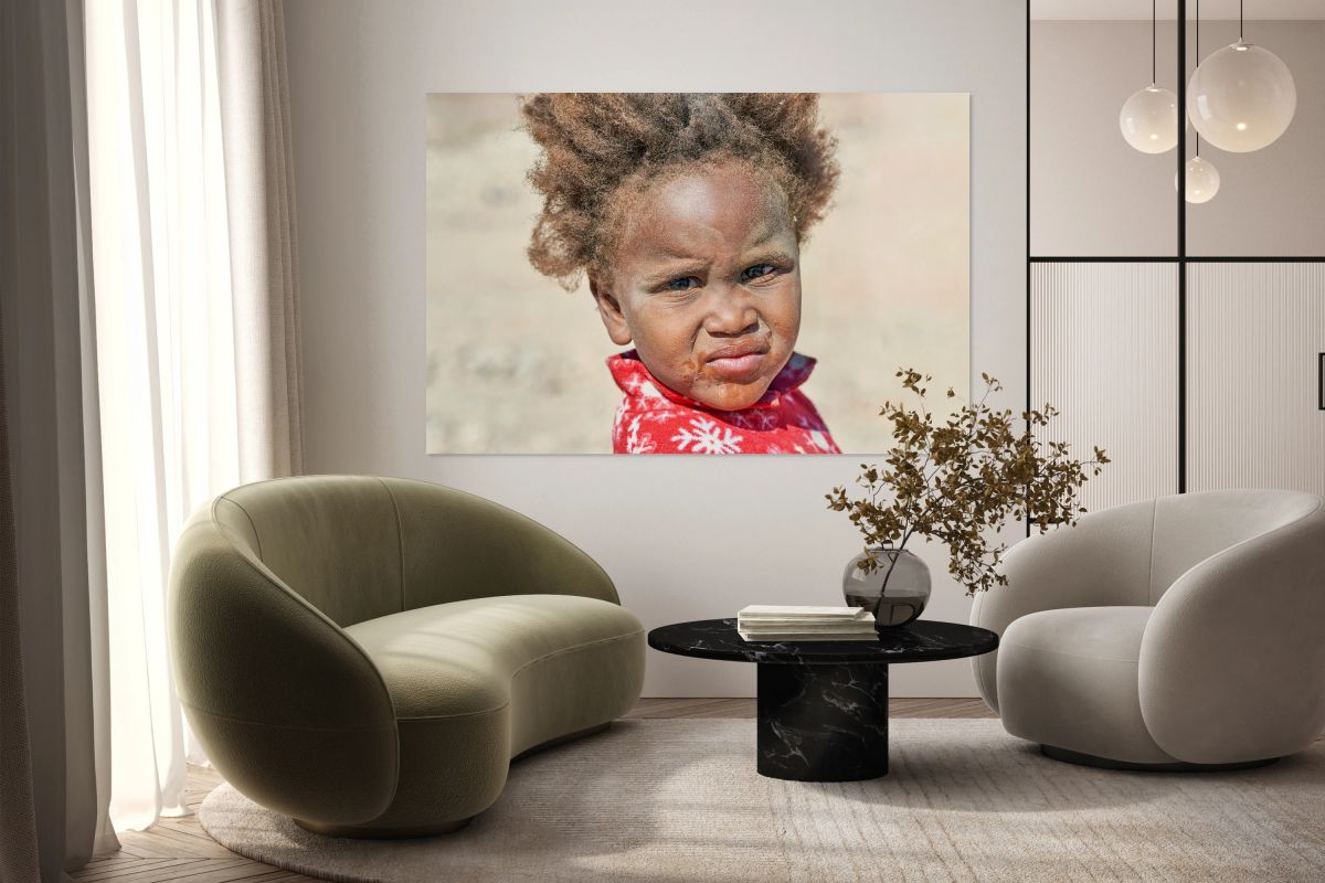 Children playing in Palmwag Kunene Region Damaraland Namibia