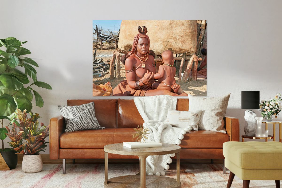 Life in a Himba village in the Kunene region of Namibia