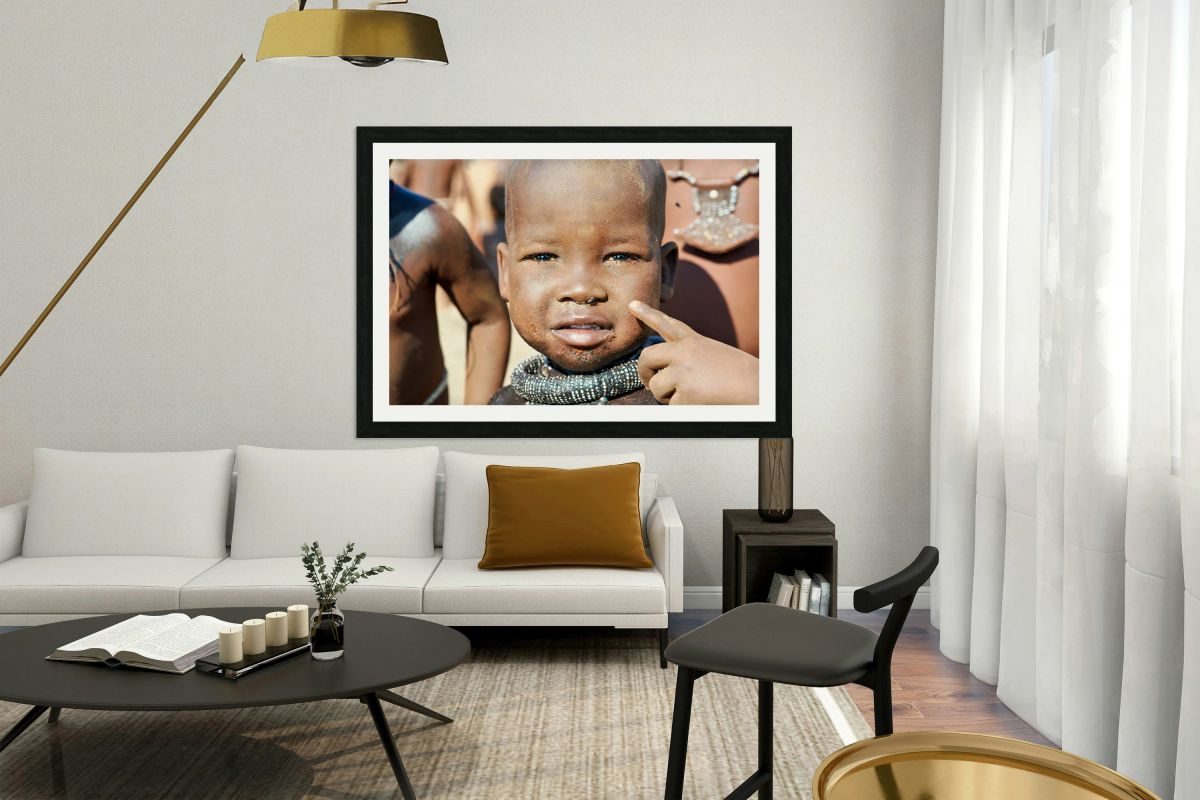 Himba child in Kunene Region of Namibia