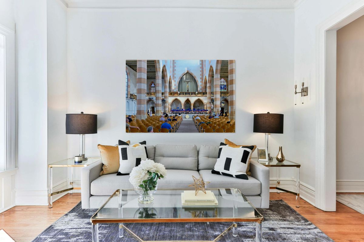 Concert event at Eglise Saint Matthieu in Colmar Alsace with vis