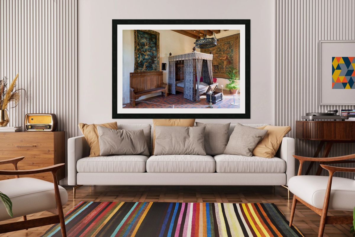 Visit to the interior of Chateau dAmboise in France