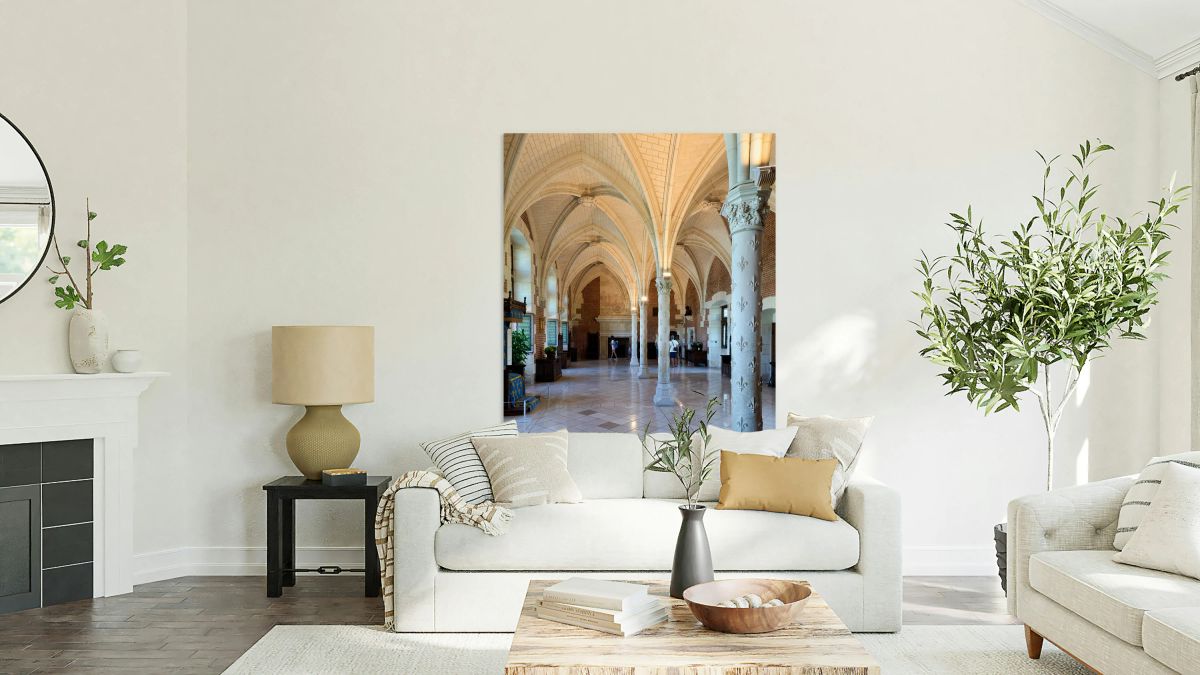 Exploring Chateau dAmboise interior in France during daytime