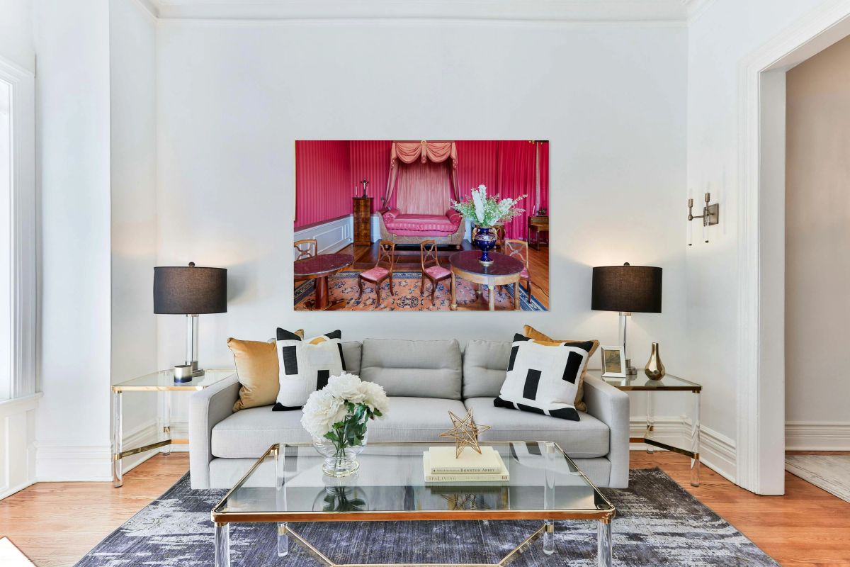 Exploring the interior of Chateau dAmboise in France