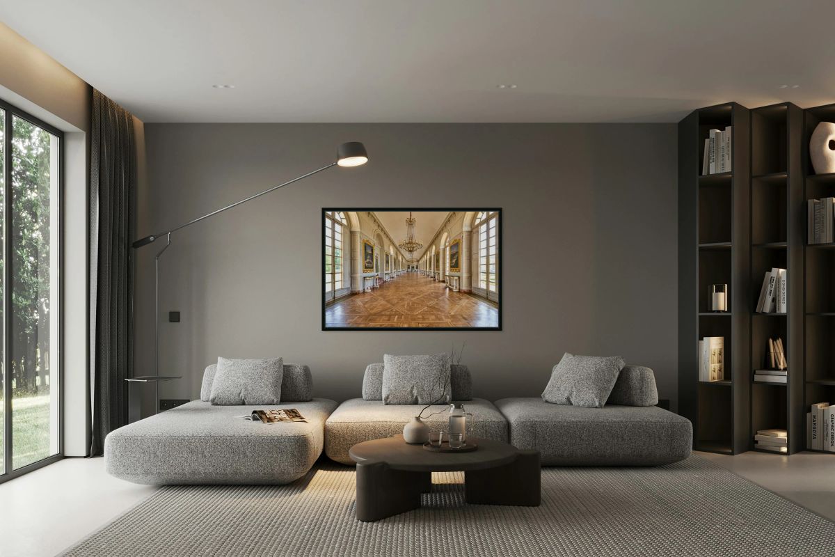 Walking through the Grand Trianon in Versailles France