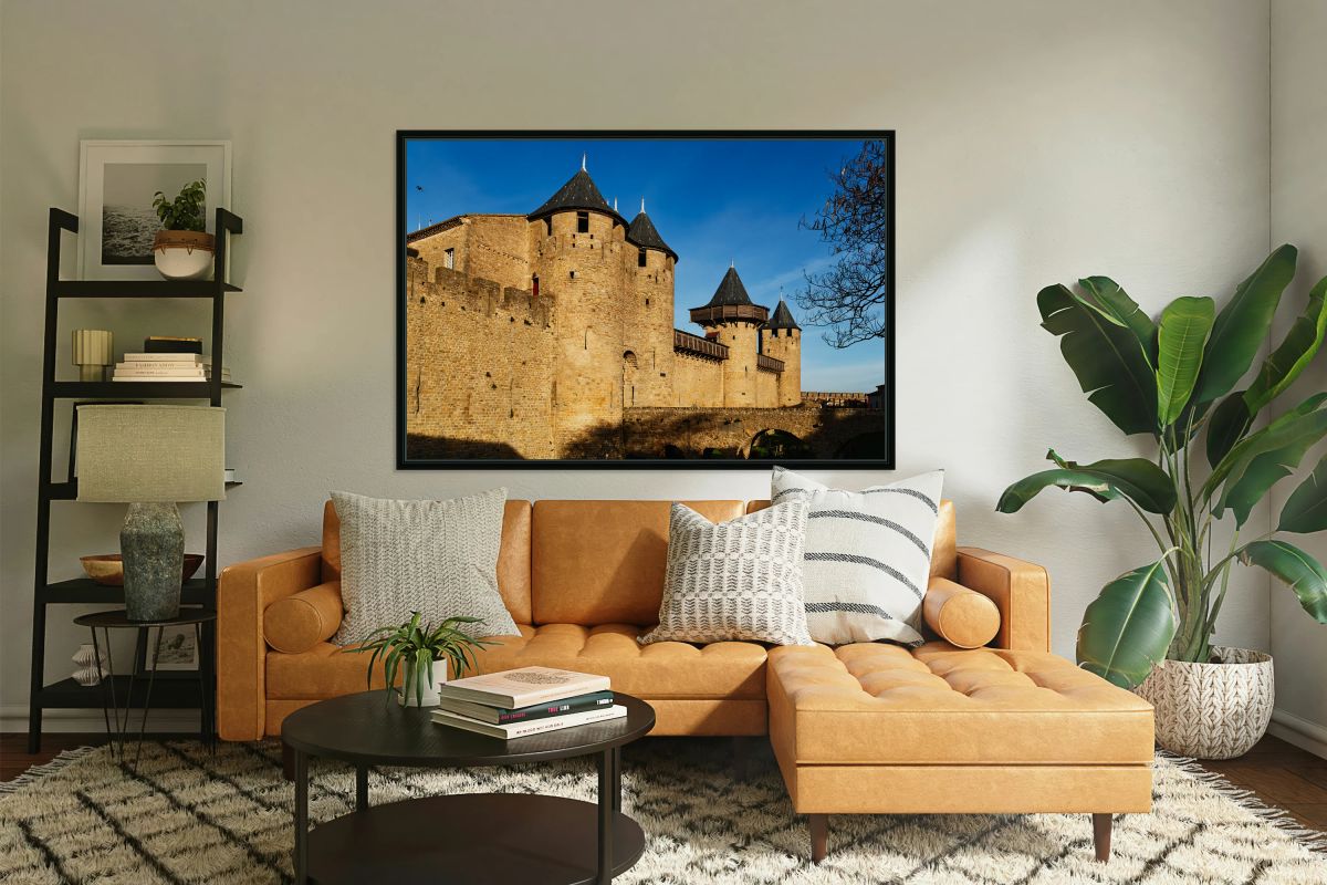 Explore ancient towers and walls of Carcassonne France