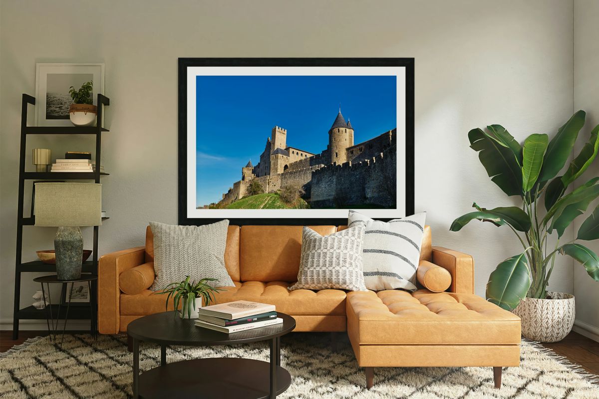 Explore historical sites in Carcassonne France with castle view