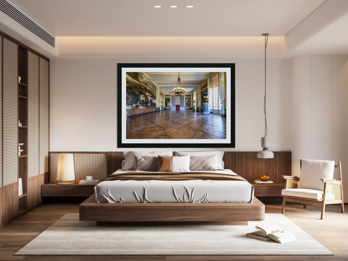 Interior view of the Palace of Versailles in Paris France