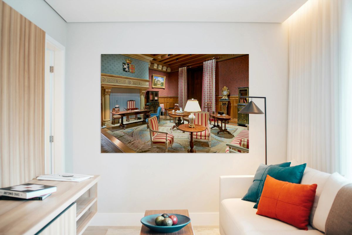 Visit to Chateau dAzay le Rideau in Loire Valley France