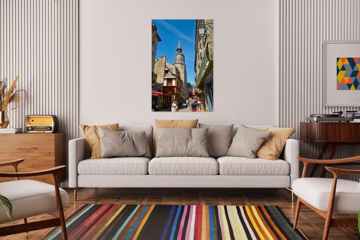 Visit to Tour de lHorloge in Dinan Brittany France