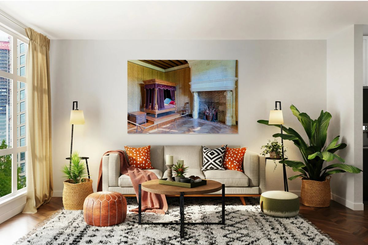 Visit to Chateau dAzay le Rideau in Loire Valley France