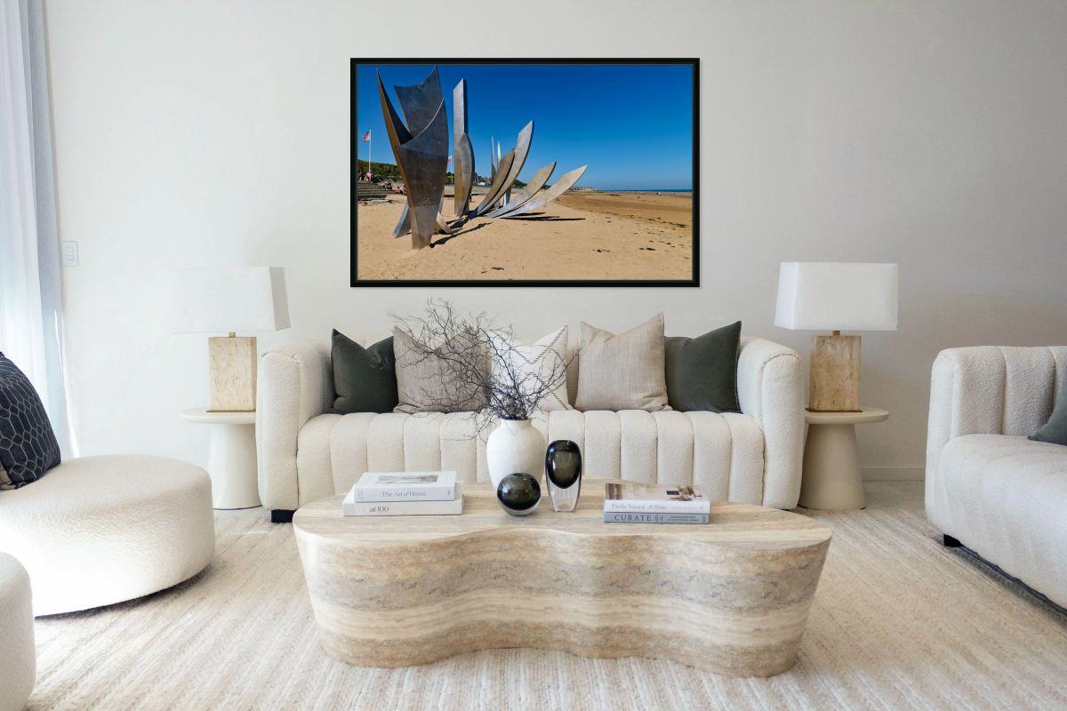 Omaha Beach memorial honors those who served in Normandy