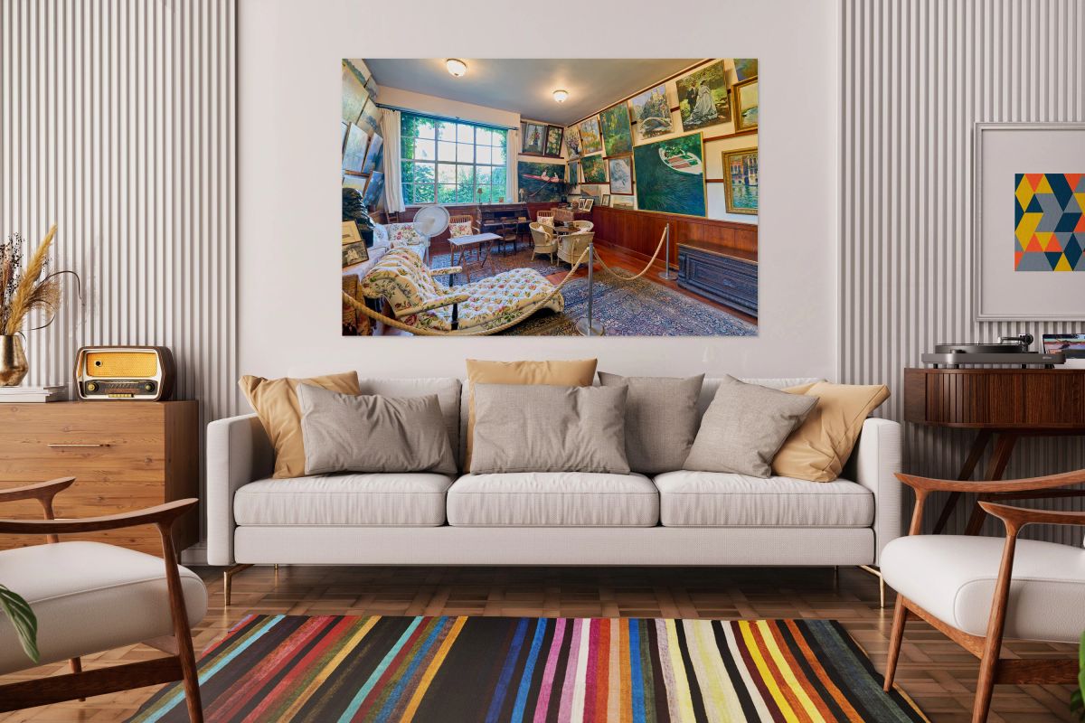 Visit to Monets house in Giverny Normandy France for art lovers