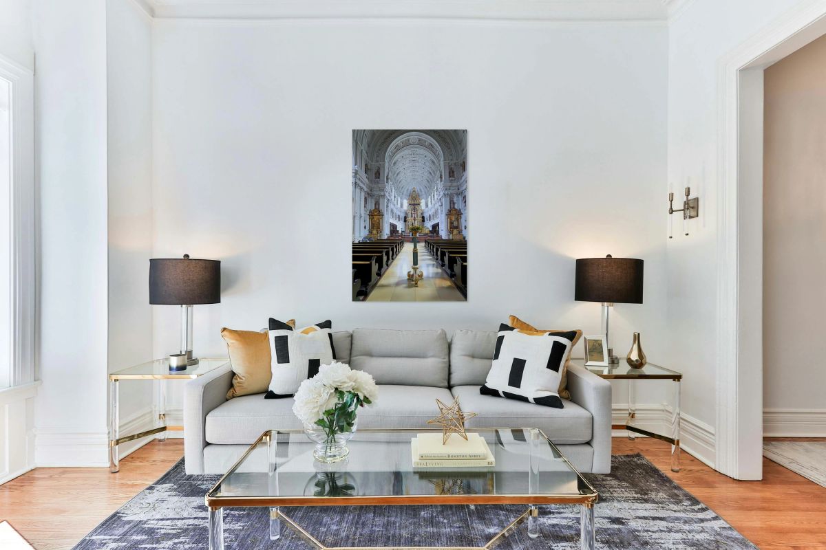 St. Michael Church interior view in Munich Bavaria Germany