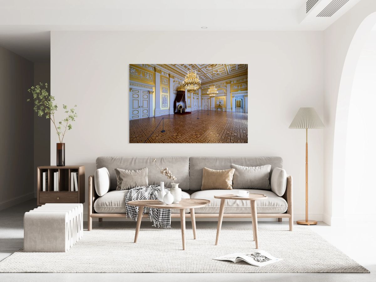 Visit historical Residenz Palace in Munich Germany with golden 