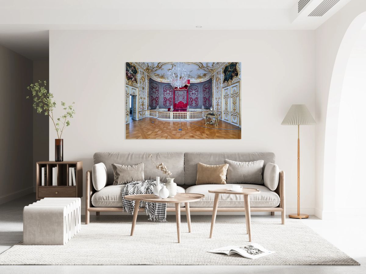 Interior view of Residenz Palace in Munich Germany