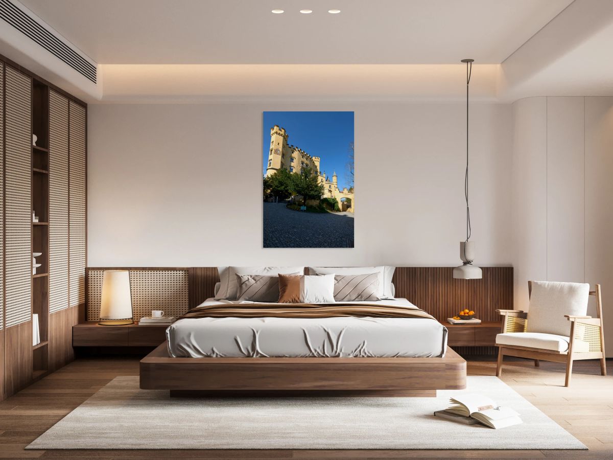 Hohenschwangau castle along the Romantic Road in Bavaria German