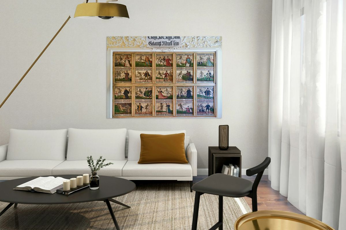 Fussen museum displays Danse Macabre art from St. Mangs Abbey