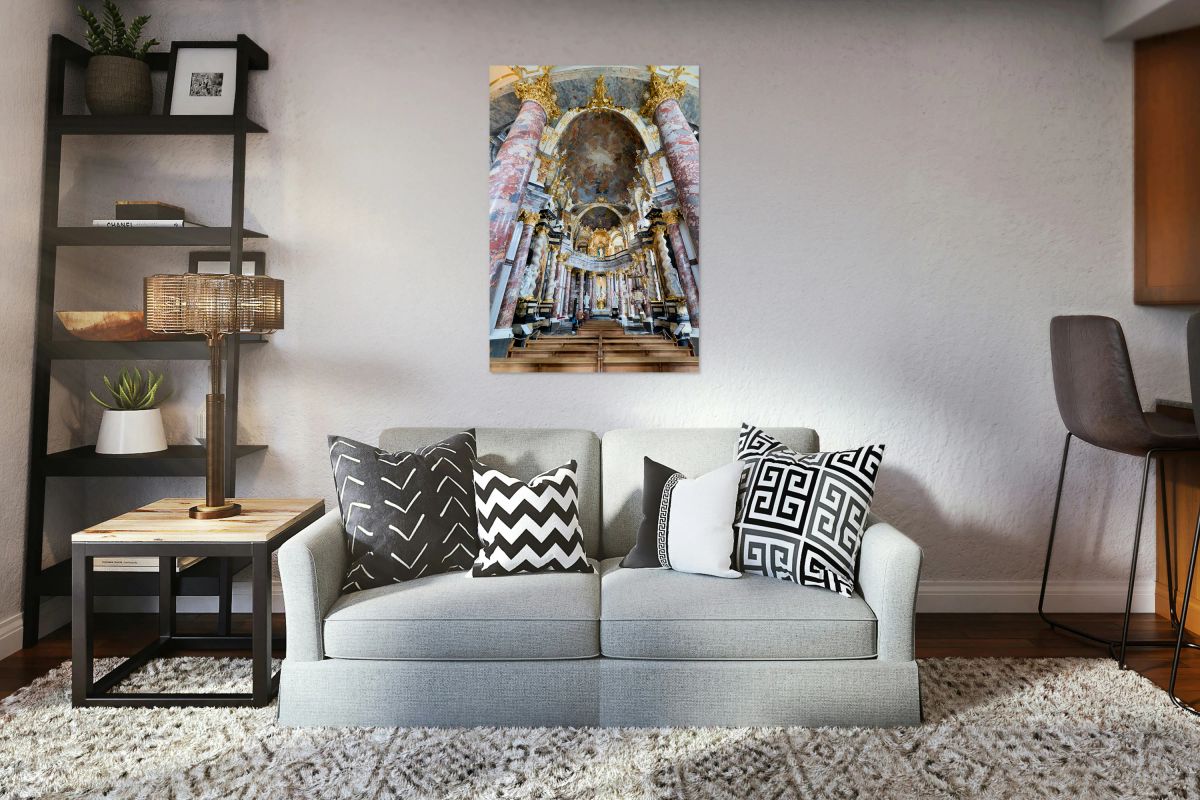 Hofkirche court church in wurzburg on the romantic road