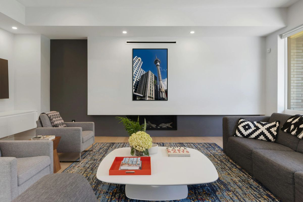 Sky Tower in Auckland showing city buildings and clear sky