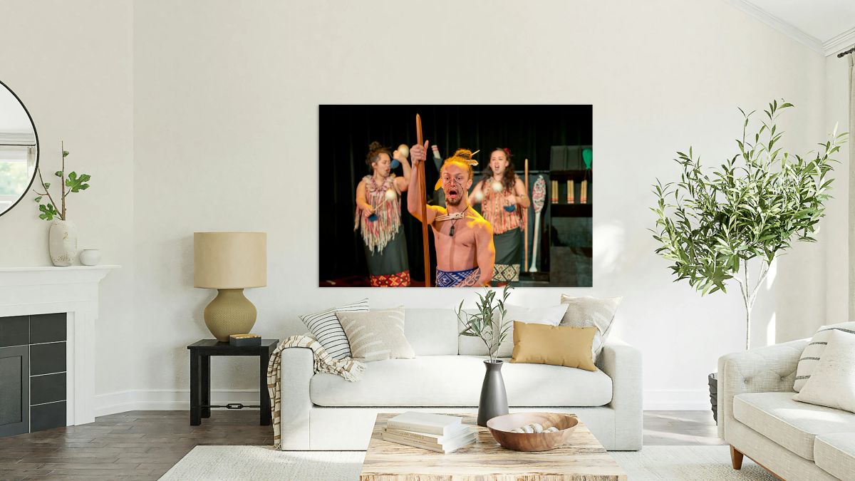 Maori Haka dance performance in Auckland New Zealand