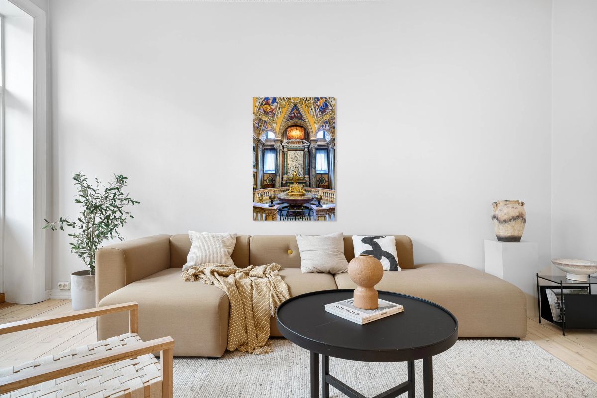 Visit the baptistery inside Basilica of Saint Mary Major in Rome