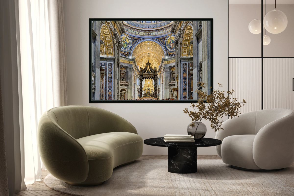 Visit to saint peters basilica and berninis baldacchino in rom