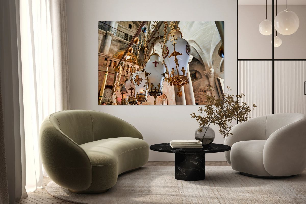 Exploring the church of the Holy Sepulchre in Jerusalem Israel