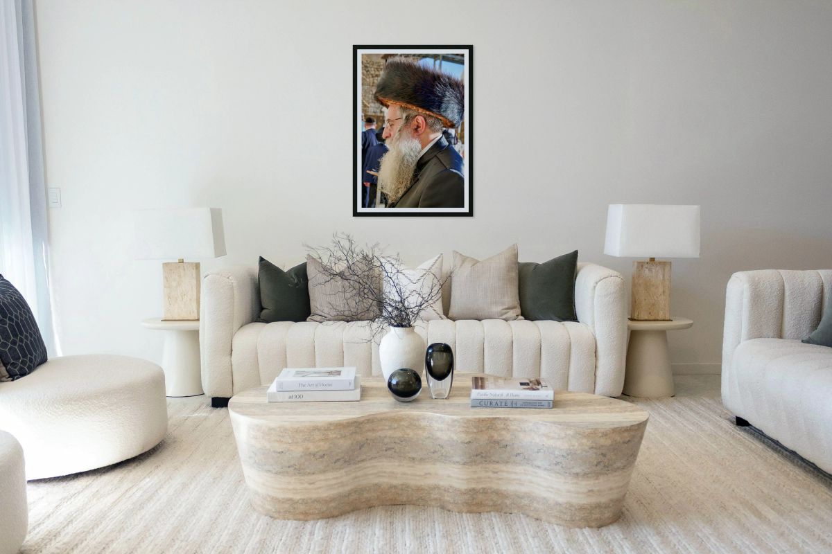 Orthodox Jews pray at the Wailing Wall in Jerusalem Israel