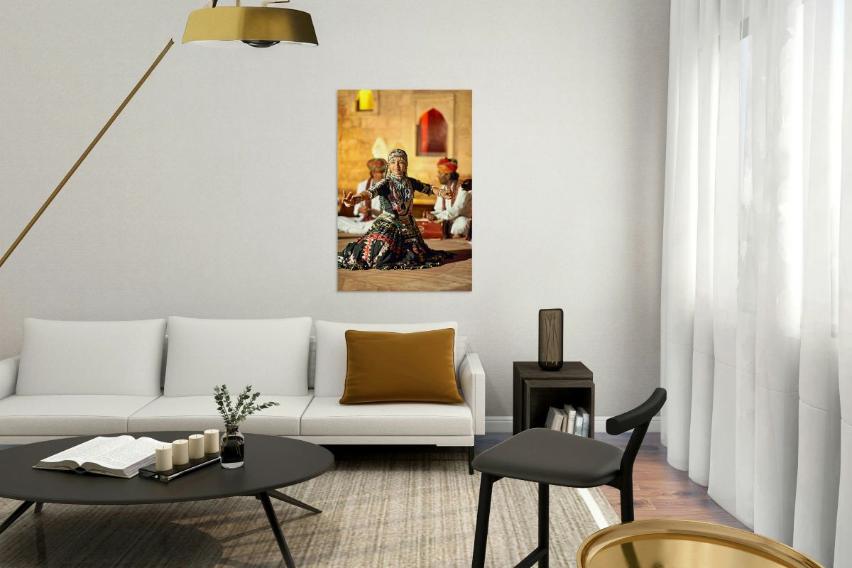 Traditional dance performance in Khimsar Rajasthan