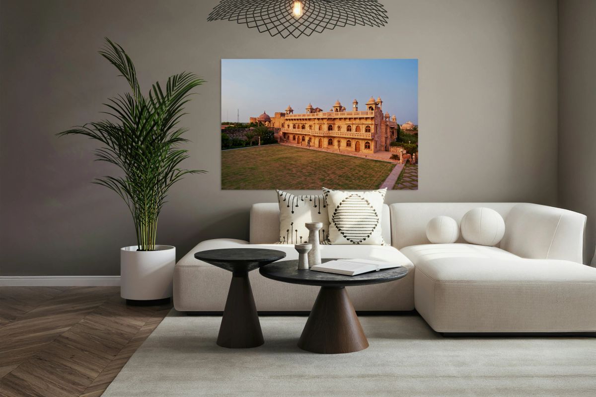 Visit Khimsar Fort in Rajasthan during sunset hours